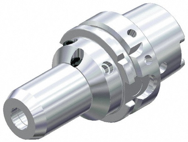 Hydraulic Tool Chuck: HSK63A, Taper Shank, 9.53 mm Hole