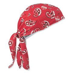 Cooling Bandana: Size Universal, Red & White