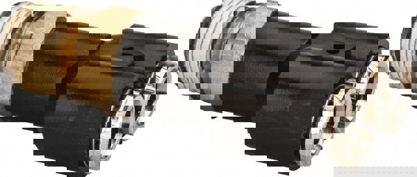 Push-To-Connect Tube to Male & Tube to Male NPTF Tube Fitting: Parallel Male Swivel Y-Connector, 1/4