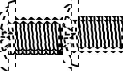 Machine Screw: #12-24 x 3