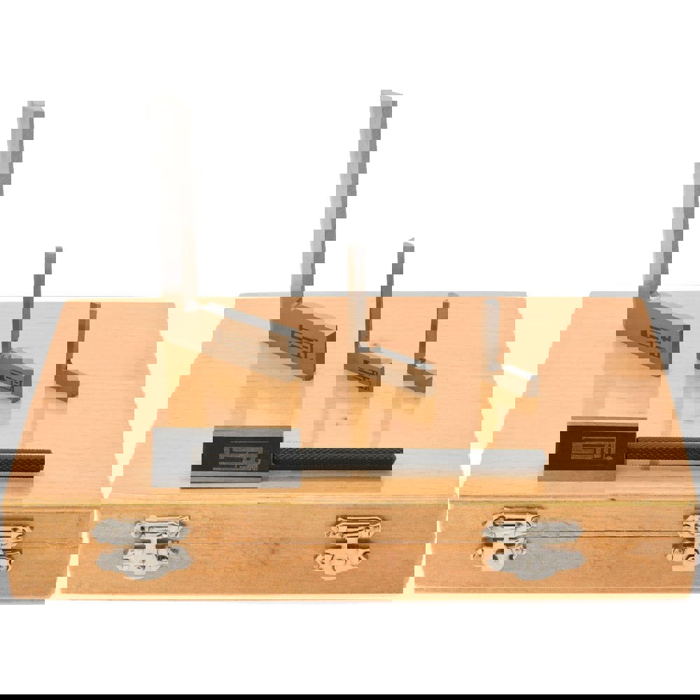 4 Piece, 3/4, 1-1/8, 1-15/16 Inch Base Length, 1, 1-1/2, 1-9/16, 2-15/16 Inch Blade Length, Square Set