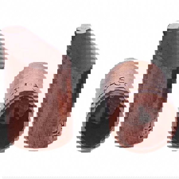 Spot Welder Tips; Tip Type: Female Cap D Nose (Offset) ; Material: RWMA Class 2 - C18200