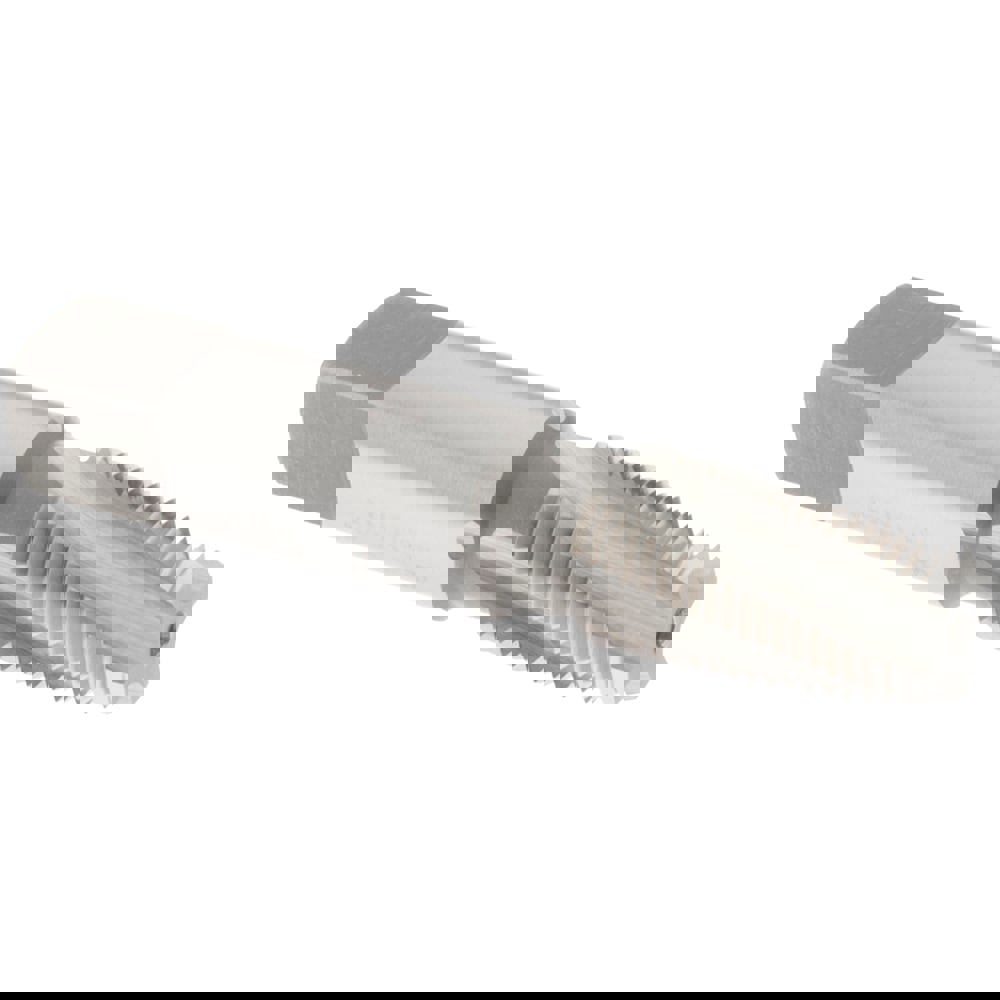 1/8-27 NPT, 15&deg; Helix, 4 Flutes, Bottoming Chamfer, Bright Finish, High Speed Steel, Spiral Flute Pipe Tap