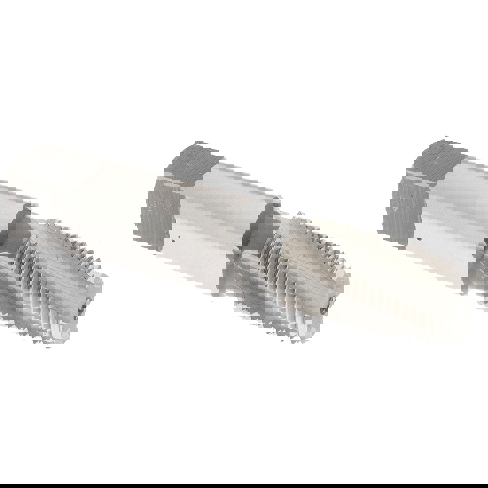 1/8-27 NPTF, 15&deg; Helix, 4 Flutes, Bottoming Chamfer, Bright Finish, High Speed Steel, Spiral Flute Pipe Tap