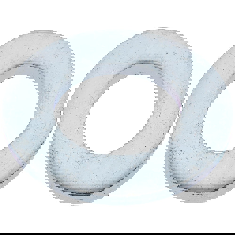 M14 Screw Standard Flat Washer: Steel, Zinc-Plated