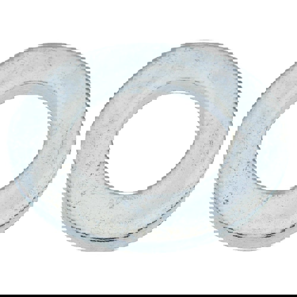 M18 Screw Standard Flat Washer: Steel, Zinc-Plated