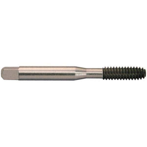 Thread Forming Tap: #12-28 UNF, Bottoming, High Speed Steel, Bright Finish