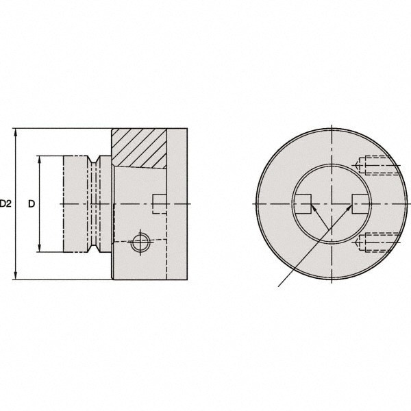 HSK80 Compatible Taper Tool Holder Tightening Fixtures
