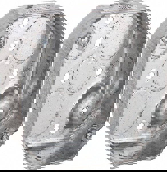 Electrical Outlet Box: Steel, Octagon, 4