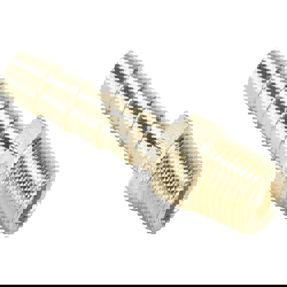 Barbed Hose Fitting: 1/2