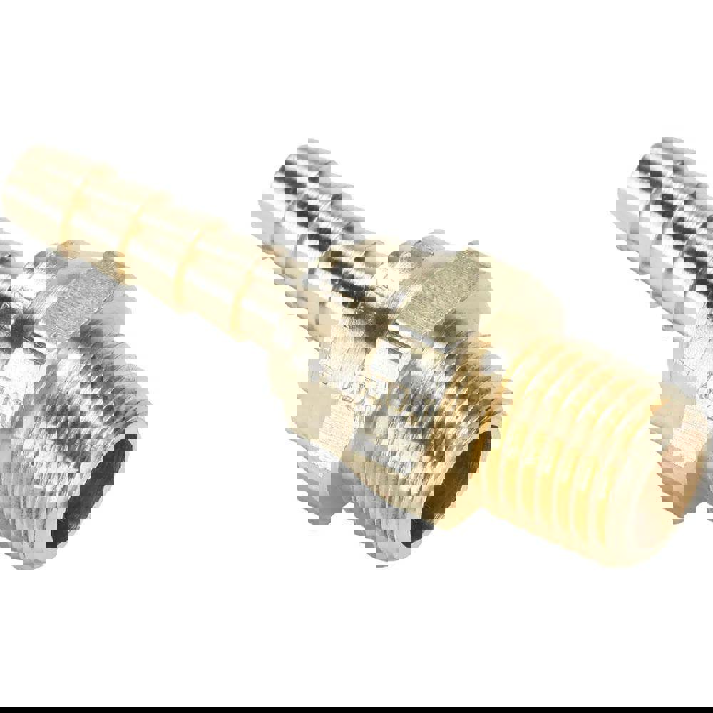 Barbed Hose Fitting: 1/4