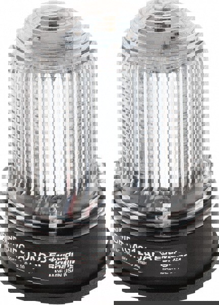 Multi-Status Indicator Light: Amber, Green & Red, Panel & Pipe Mount, 120VAC