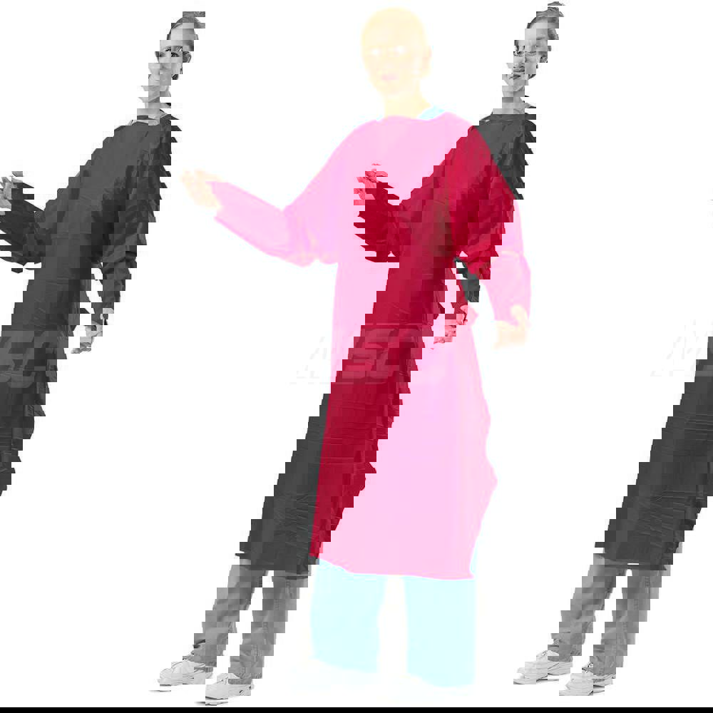 Disposable & Chemical-Resistant Apron: Size Large, 50