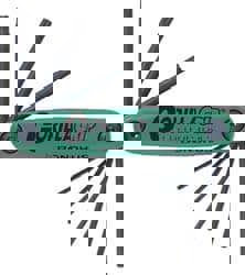 Torx Key Set: 8 Pc, Fold-Up Handle, T9 to T40