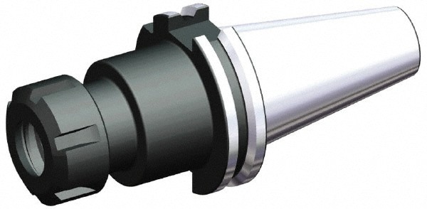 Collet Chuck: 3.05 to 25.4 mm Capacity, ER Collet, Taper Shank