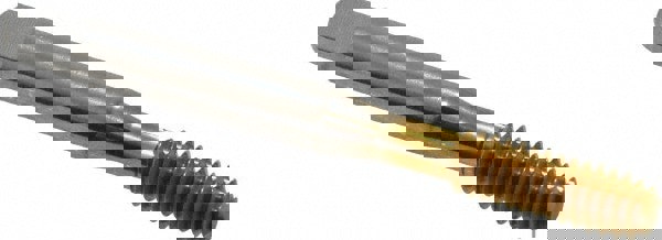 Thread Forming Tap: 1/4-20 UNC, Bottoming, High Speed Steel, TiN Coated