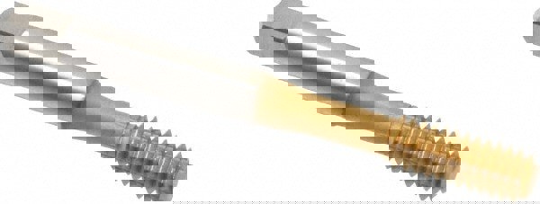 Thread Forming Tap: 1/4-20 UNC, Bottoming, Powdered Metal High Speed Steel, TiN Coated