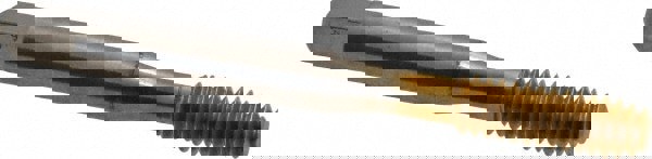 Thread Forming Tap: 1/4-20 UNC, 2B Class of Fit, Bottoming, High Speed Steel, TiN Coated