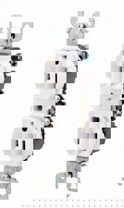 15A 120V DUP RECEPT WHIT