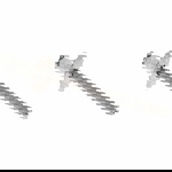 Peel Blind Rivet: Dome Head, Aluminum Body, Steel Mandrel