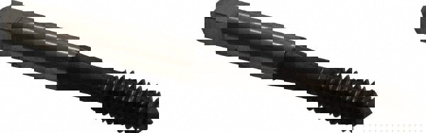 Thread Forming Tap: 1/4-20 UNC, Plug, Powdered Metal High Speed Steel, TiCN Coated