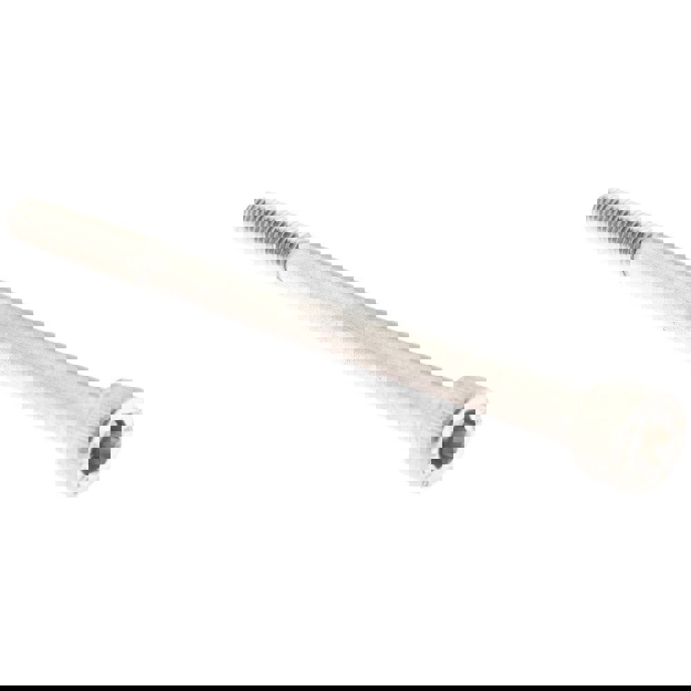 Hex Socket Cap Screw: M6x1, 90.00 mm Length Under Head, 18-8 & Austenitic Grade A2 Stainless Steel, Bright/Uncoated Finish