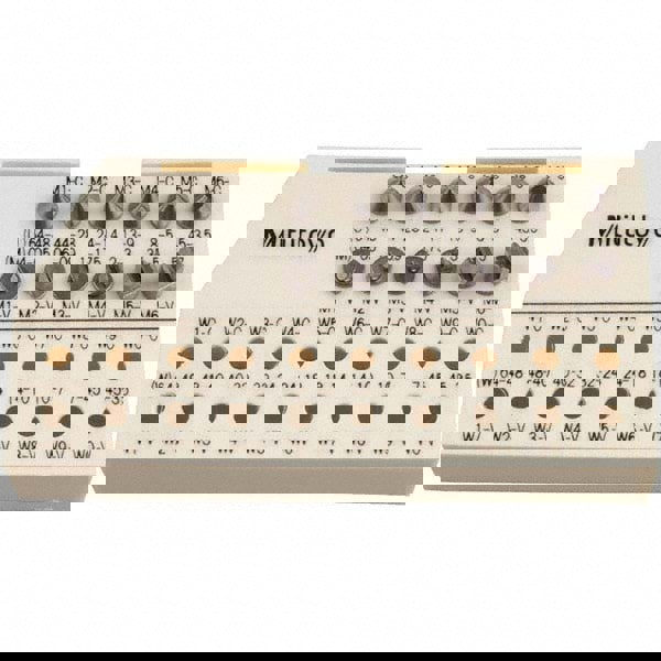 Micrometer Accessories; For Use With: Screw Thread Micrometer; Thread Size: M1, M2, M3, M4, M5, M6; Calibrated: Yes; Traceability Certification Included: NIST; Anvil Type: Metric Screw; Unified Screw; Thread Size (Pitch): 0.4-7; Includes: (6) Sets of Anvi