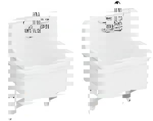 30X22 VC SCRUB SINK *GILFOR WHIT