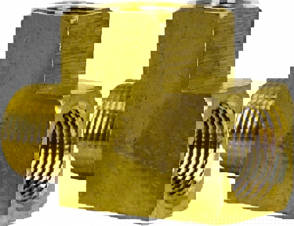 Industrial Pipe Street Tee: 1/8