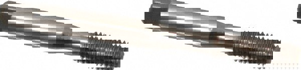 Thread Forming Tap: 1/4-28 UNF, 2 Class of Fit, Bottoming, High Speed Steel, Bright Finish