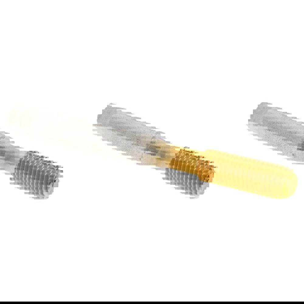 Thread Forming Tap: 1/4-28 UNF, Bottoming, Powdered Metal High Speed Steel, TiN Coated