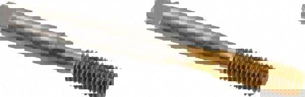 Thread Forming Tap: 1/4-28 UNF, 2B Class of Fit, Bottoming, High Speed Steel, TiN Coated