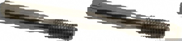 Thread Forming Tap: 1/4-28 UNF, Bottoming, High Speed Steel, Bright Finish