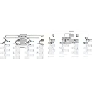 BN 4 100W MED LED BATH LGHT