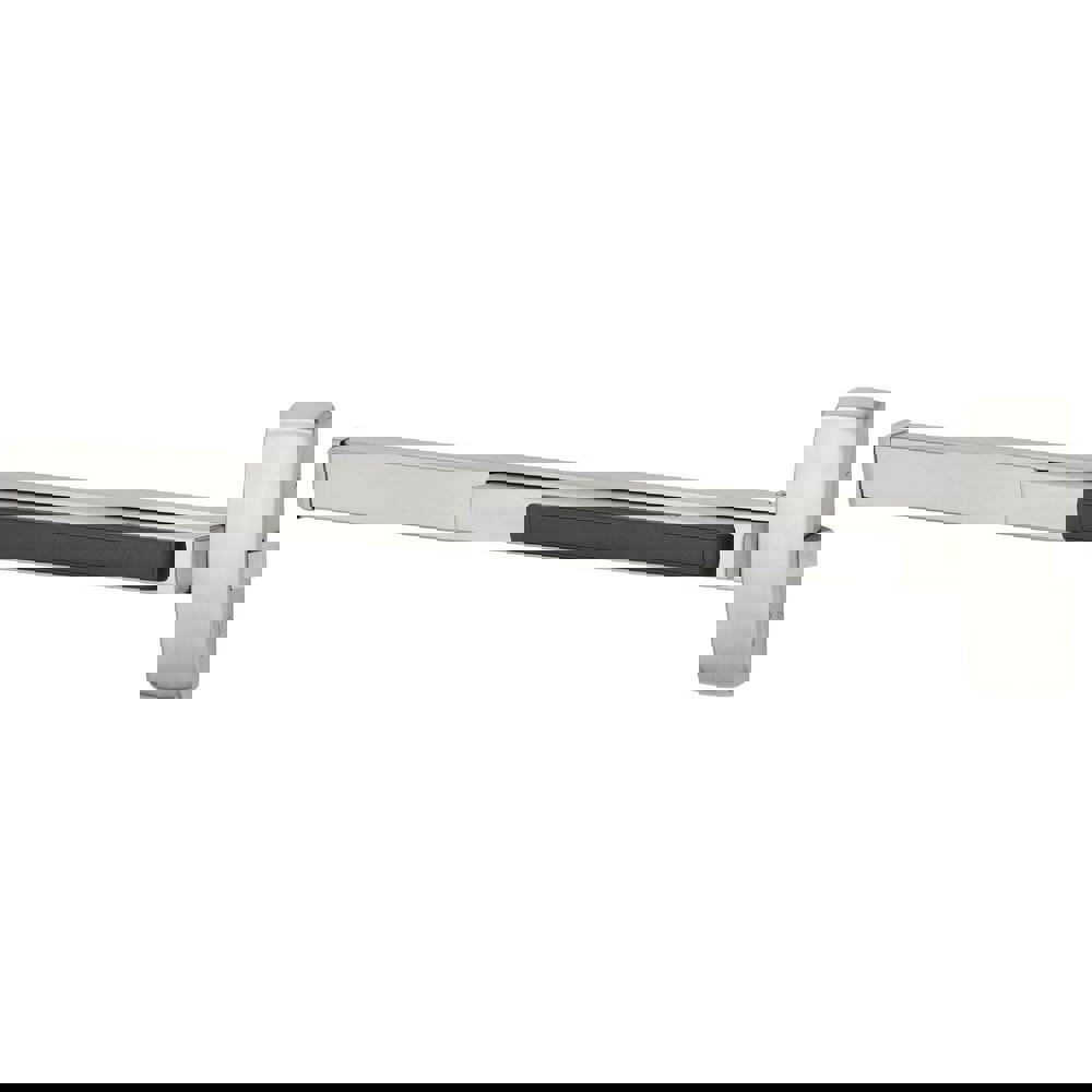 Push Bars; Material: Metal ; Locking Type: Exit Device Only ; Finish/Coating: Satin Stainless Steel ; Maximum Door Width: 4ft ; Minimum Door Width: 3.5ft ; Grade: 1