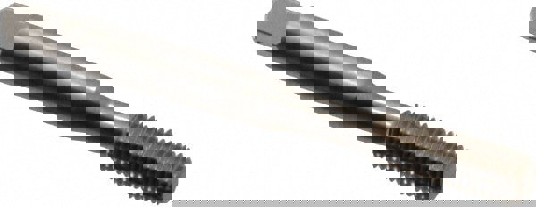 Thread Forming Tap: 1/4-28 UNF, 2B Class of Fit, Bottoming, Cobalt, Bright Finish