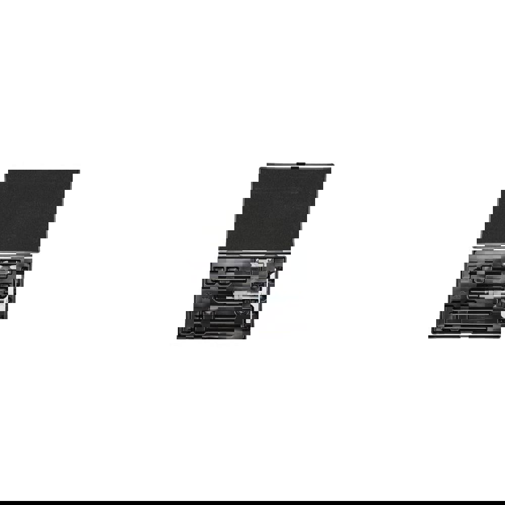 Mechanical Depth Micrometer: 100 mm Range, 4 Rod, Satin Chrome Finish