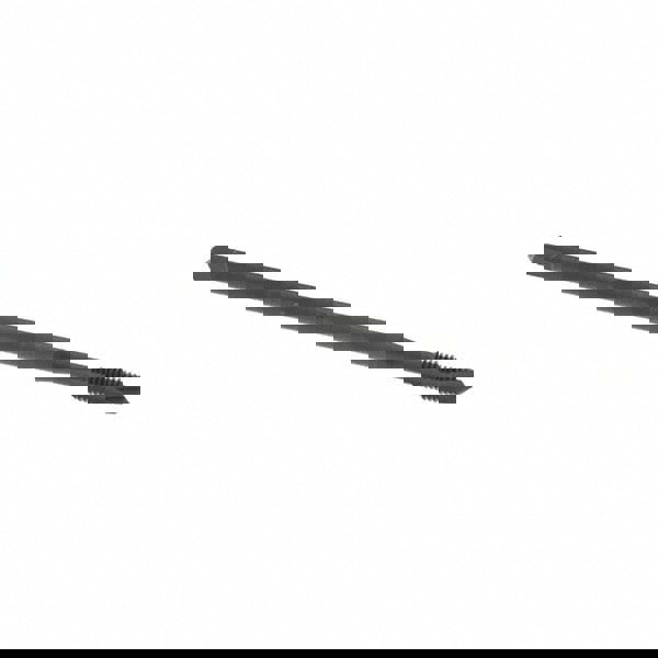 Extension Tap: 10-32, 2 Flutes, H3, Oxide Finish, High Speed Steel, Spiral Point