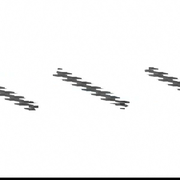 Extension Tap: 10-32, 2 Flutes, H3, Oxide Finish, High Speed Steel, Spiral Point