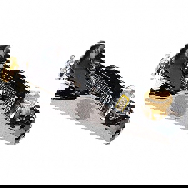 Wood Planes & Shavers; Type: Block Plane ; Overall Length (Inch): 6-1/4 ; Blade Width (Inch): 1-3/8 ; Blade Material: High Carbon Steel ; Body Material: Cast Iron ; Bed Angle: 210