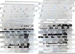 375 Piece, M3x0.50 to M8x1.25, Alloy Steel Set Screw Assortment