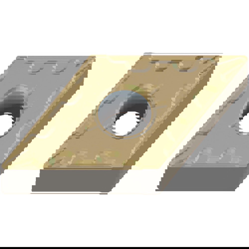 Turning Inserts; Relief Angle: 0.000 ; Insert Style: DNMG ; Corner Radius (mm): 0.40 ; Corner Radius (Inch): 1/64 ; Corner Radius (Decimal Inch): 0.0156 ; Included Angle: 55.00