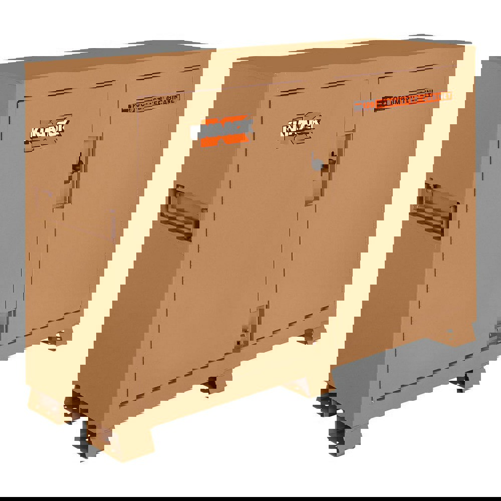 Job Site Bin Storage Cabinet: