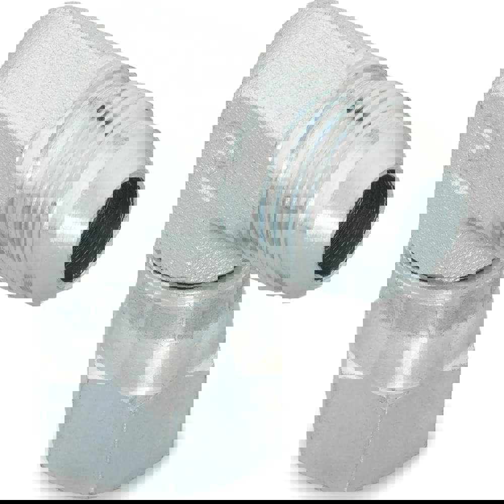 Stainless Steel Flared Tube Swivel Nut Elbow: 3/4