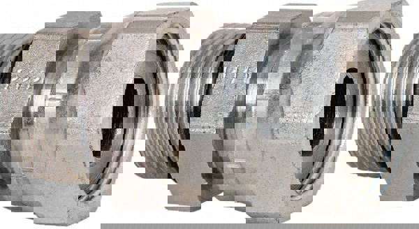 Compression Tube Straight Thread Swivel Connector: 1-1/16-12