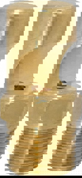 Brass Extra Wide Fan Nozzle: 1/2