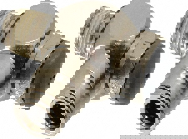 Air Flow Control Valve: Needle, Tube x NPT, 1/4