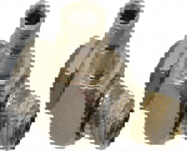 Air Flow Control Valve: Needle, Tube x NPT, 1/4