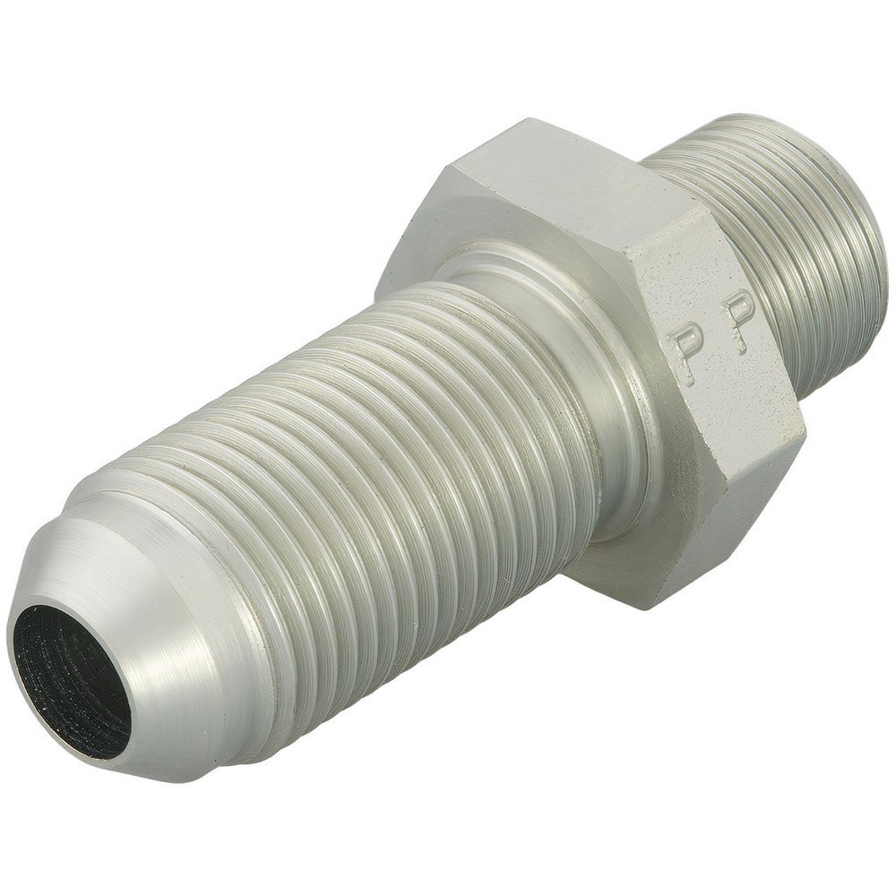 Steel Flared Tube Male Bulkhead Connector: 3/4