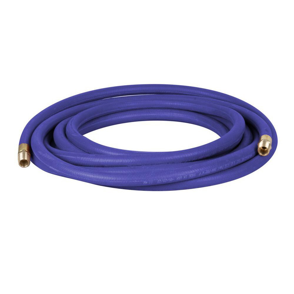 Air & Multi-Purpose Hose; Hose Type: Multipurpose Air Hose ; Length Ft. (Feet): 50 ; Type: Static Conductive ; Color: Blue ; Material: Heavy-Duty Rubber ; Inside Diameter (Inch): 1/2